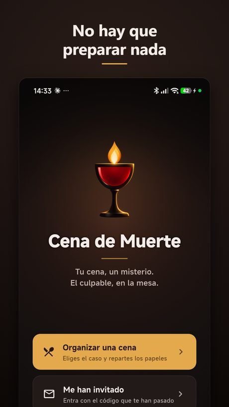 Portada de la app