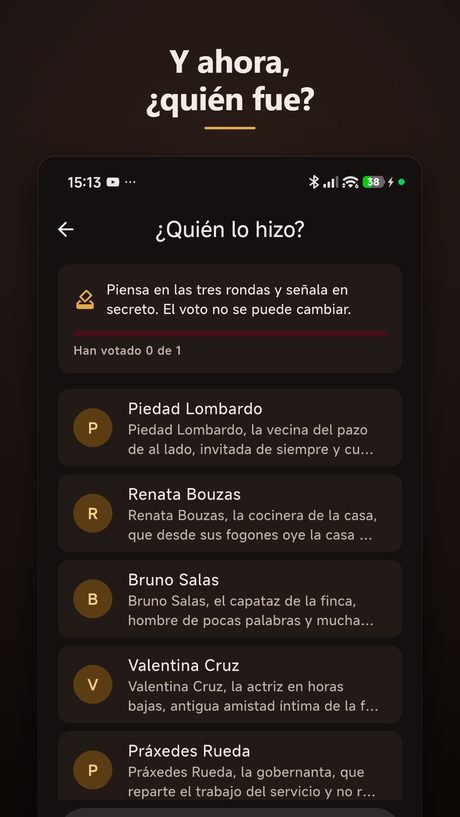 La acusación final